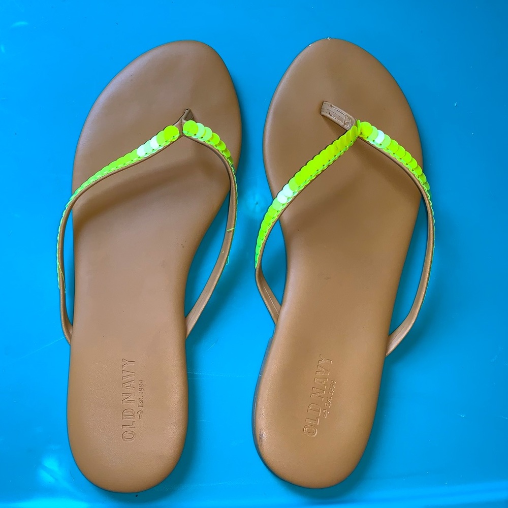 Old Navy sequined sandals
